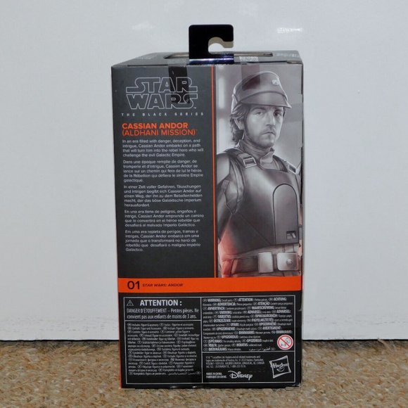 2022 Star Wars Black Series 6" Cassian Andor Aldhani Mission Figure MIB New - Picture 2 of 6